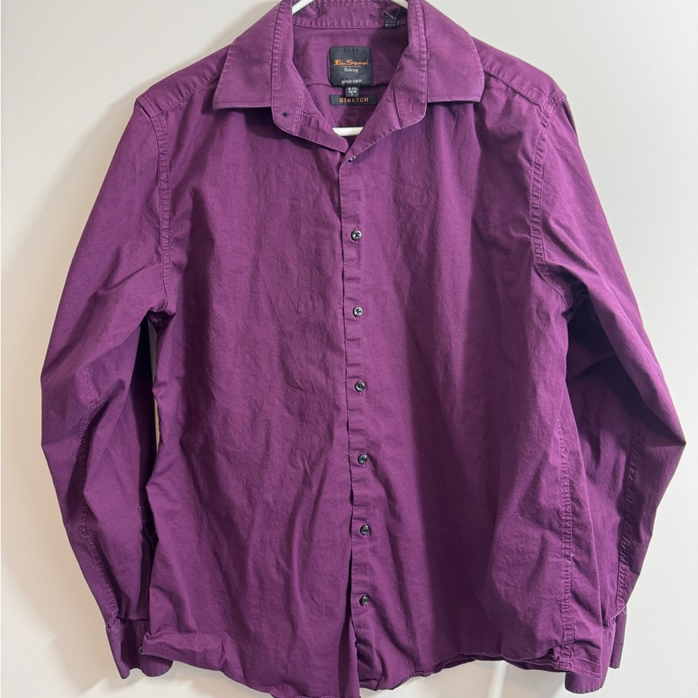 Men’s Ben Sherman Stretch Dress Shirt 16-16.5 Neck